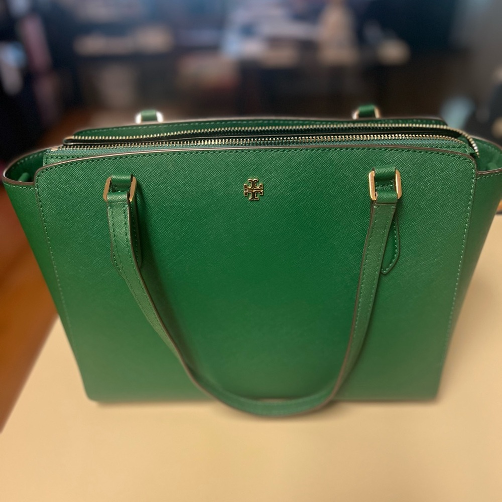 Tory Burch Kelly Green Bag